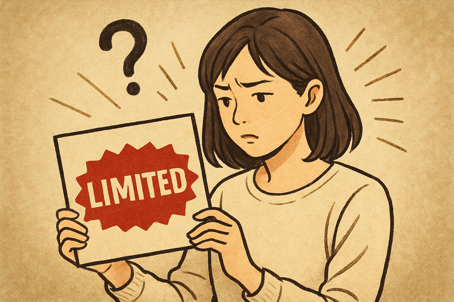 なぜ人は限定という言葉に弱いのか?