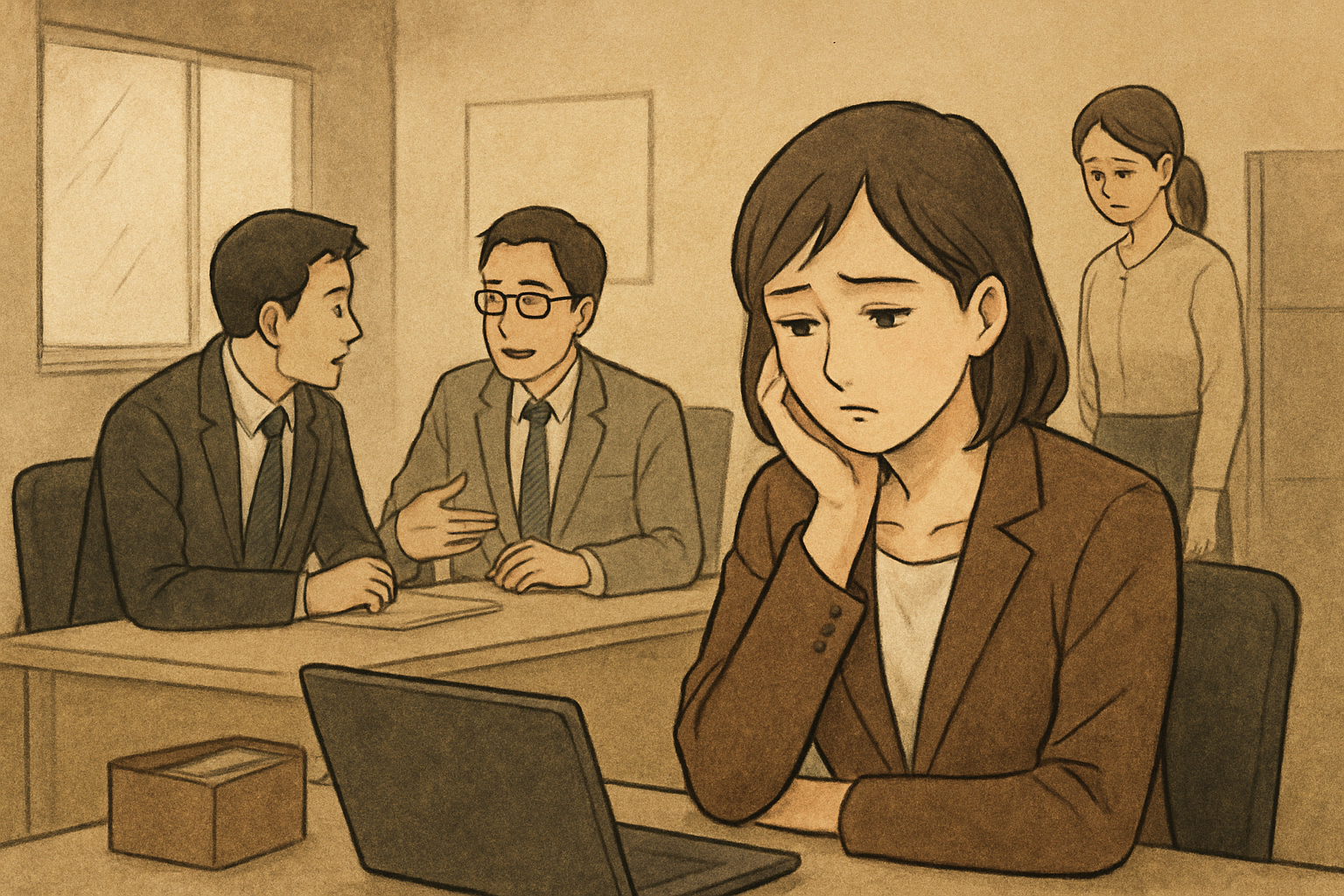 なぜ人は職場で孤立するのか?起きやすい場面と理由