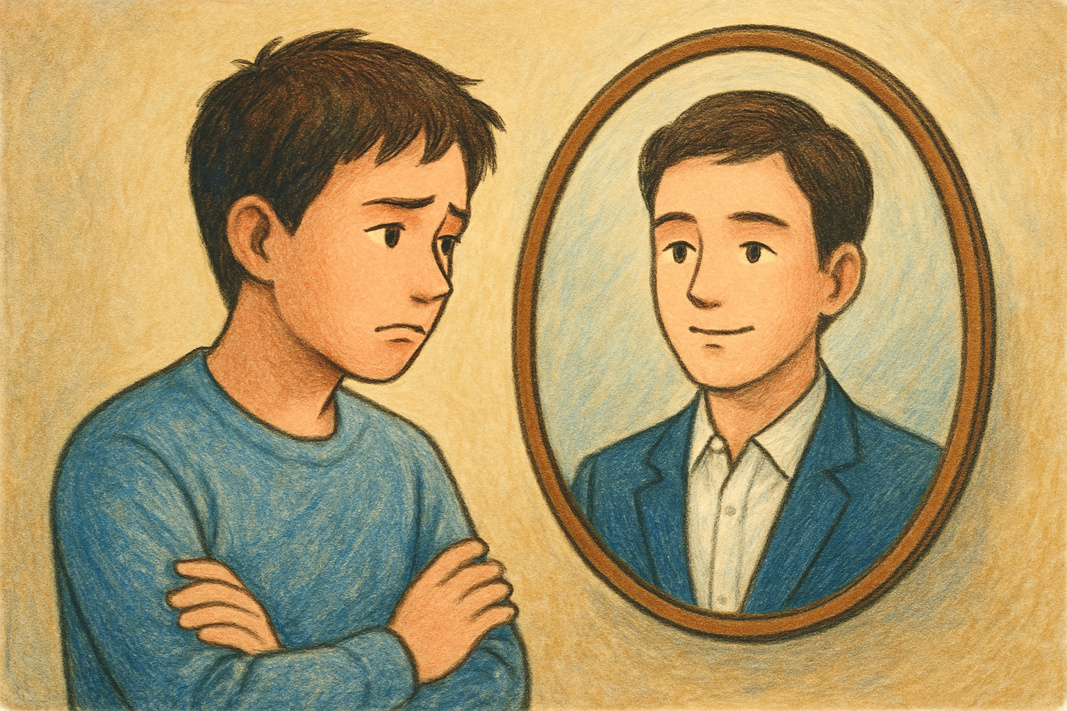 人が他人と比べるのは「自分を確かめたい」気持ちがあるからなんですね