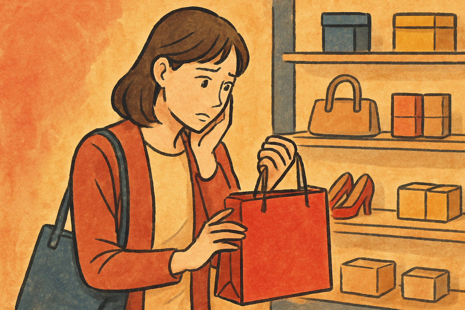 衝動買いが起きやすい場面の例