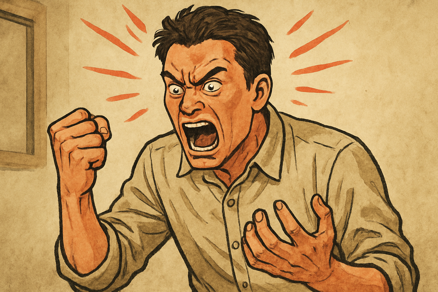 よくある場面で見る「怒りが抑えられない」パターン