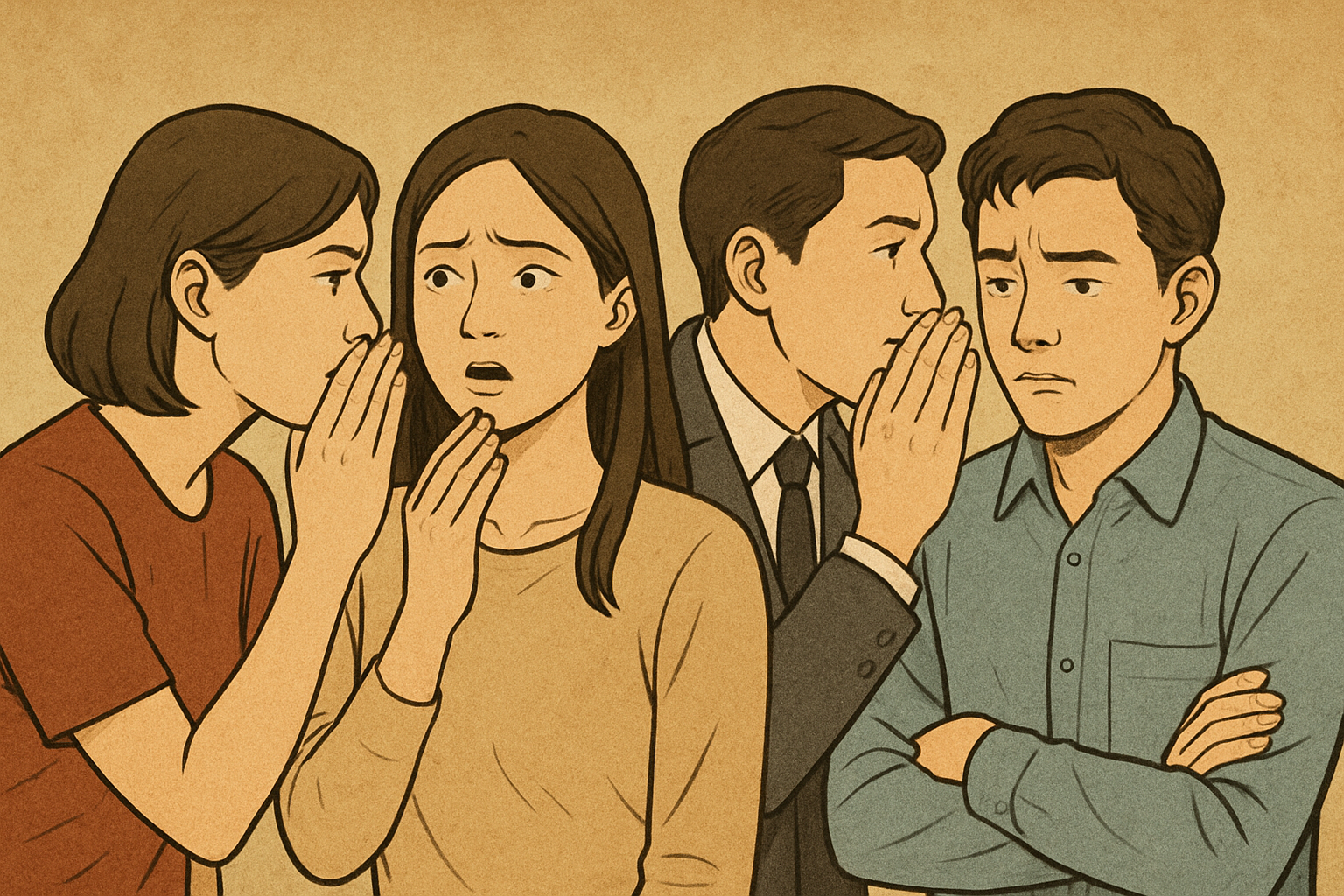 噂話に巻き込まれにくくする小さな工夫