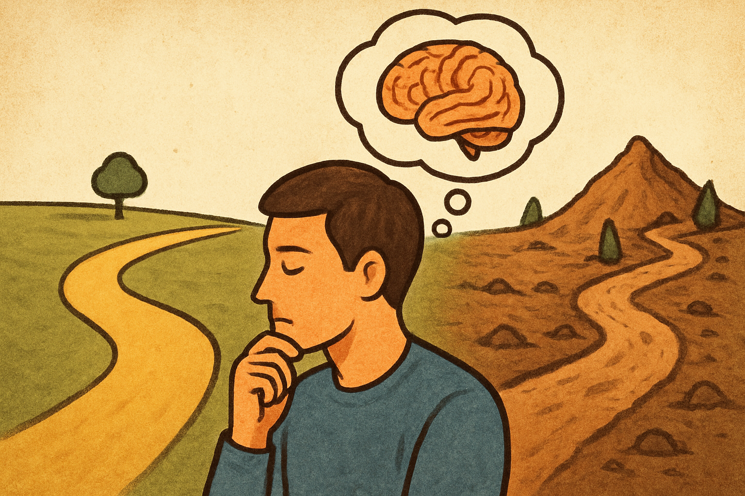 人が楽な方を選ぶのは、脳が自然にそう動くからなんですね