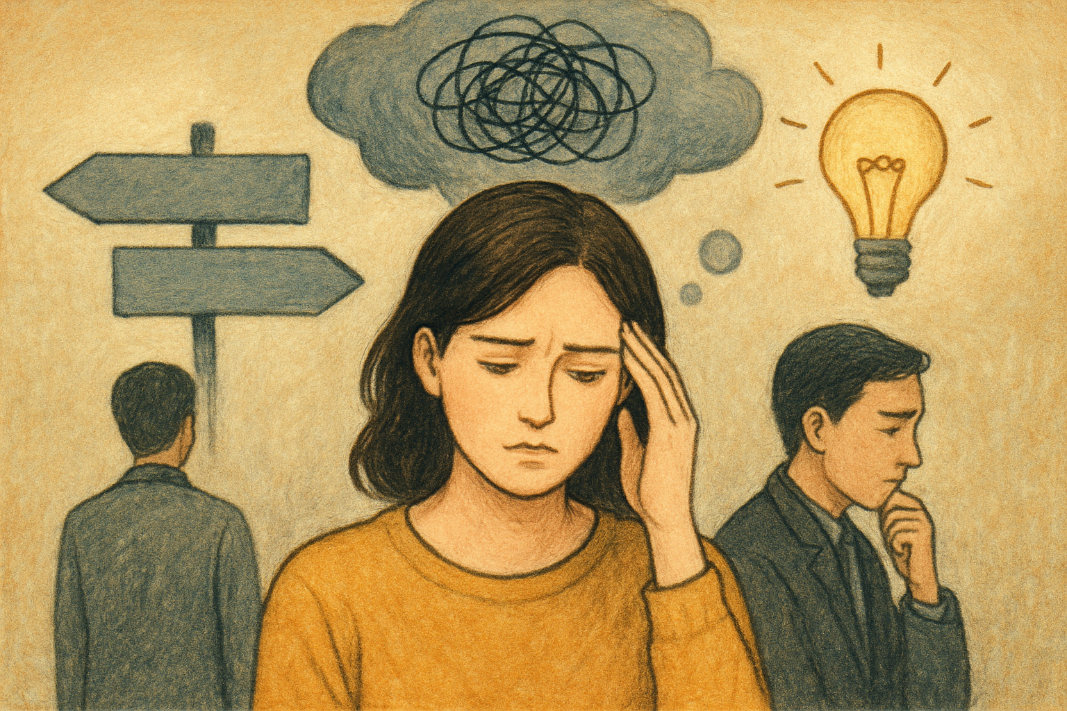 決断できないのは「性格」だけではなく、いくつもの要因が重なっているからです