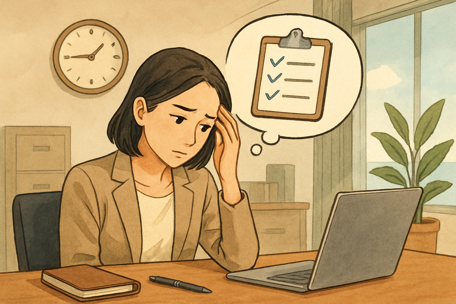 日常で起きやすい「目標忘れ」の場面