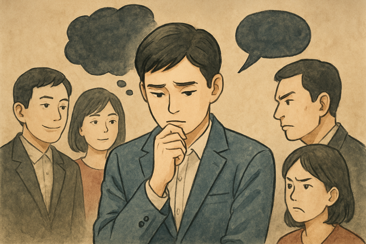 人が他人の目を気にするのは「評価」と「拒否」が怖いからなんですね