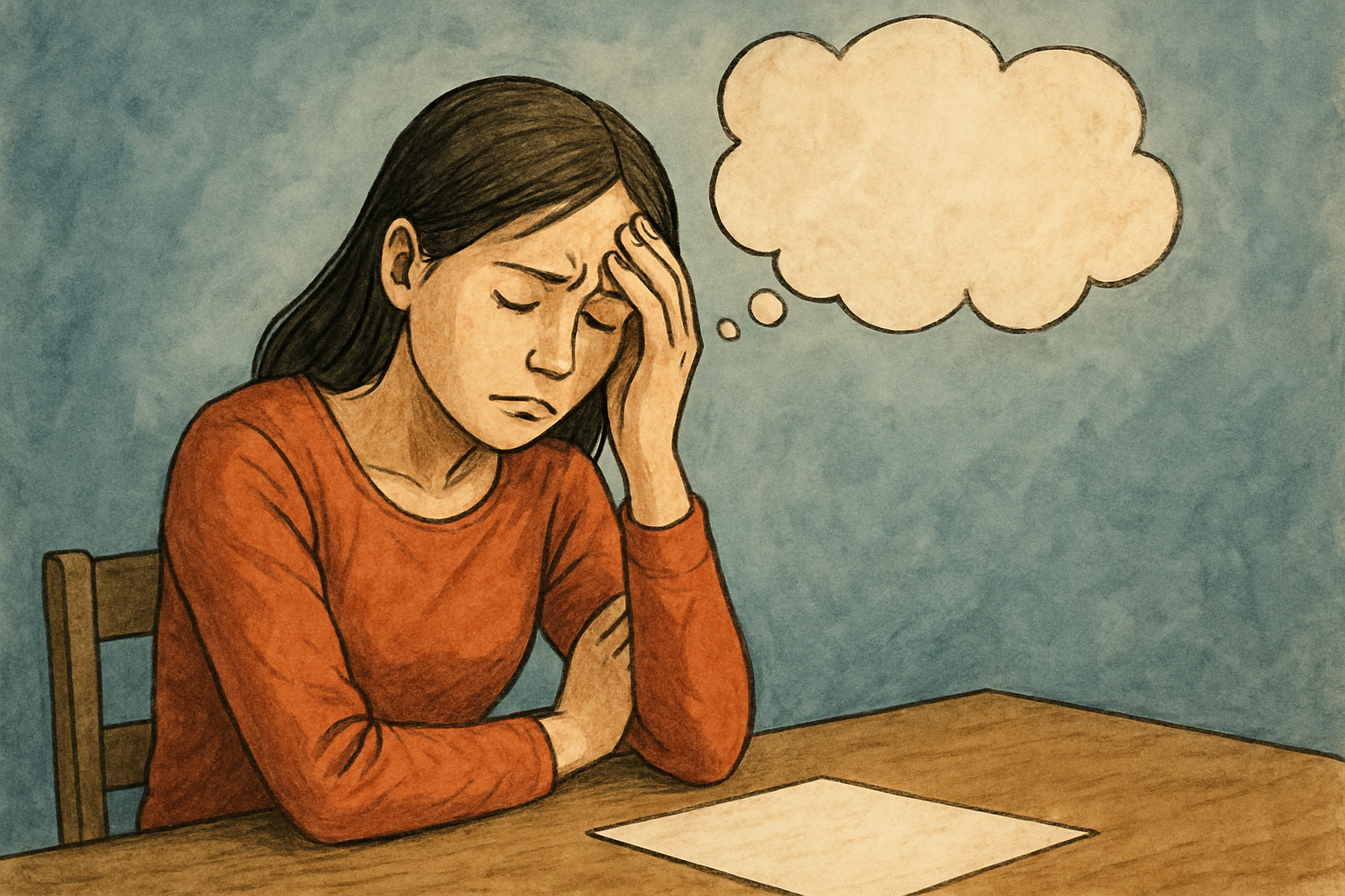 よくある場面で見る「自分を責めてしまう」