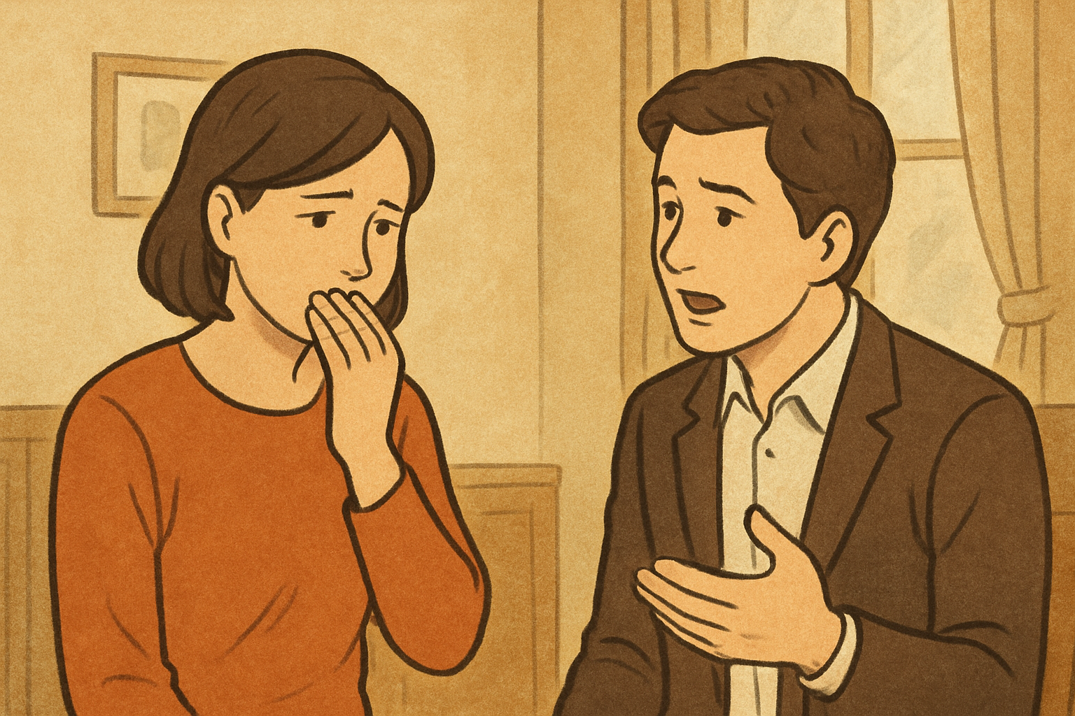 嘘が出やすい場面は、意外と身近です