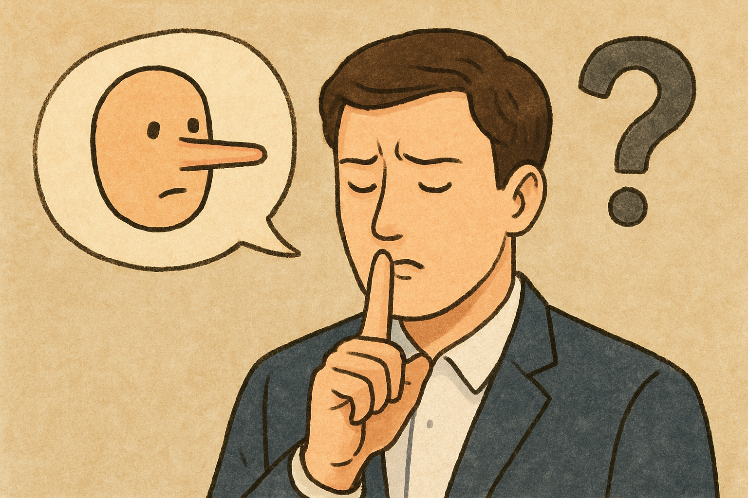 なぜ人は嘘をついてしまうのか？を、やさしく整理すると