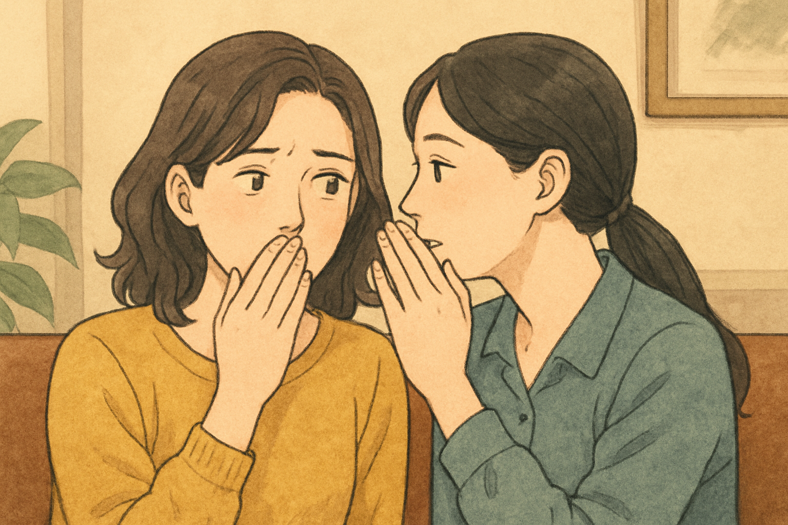 日常でよくある「秘密を話したくなる場面」