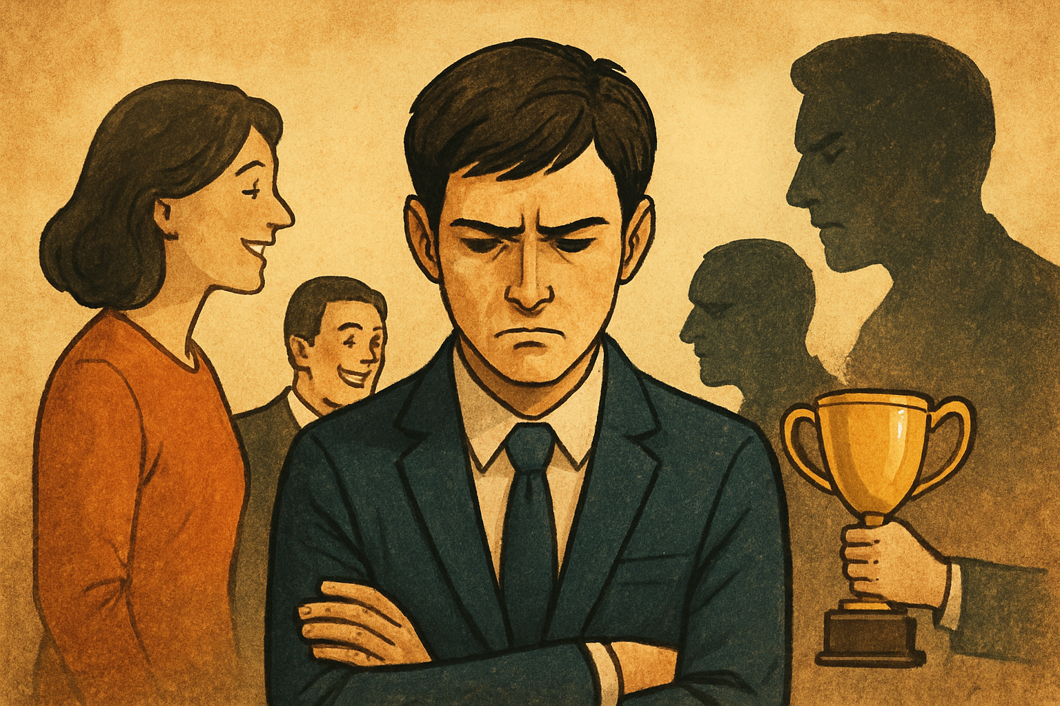 人の成功への嫉妬は「比較」と「満たされなさ」から起きやすいんですね