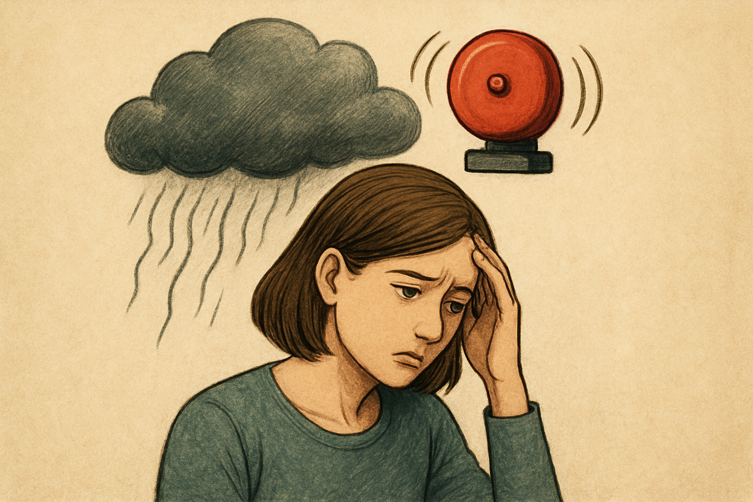 考えすぎは「身を守るための警報」が鳴り続ける状態なんですね