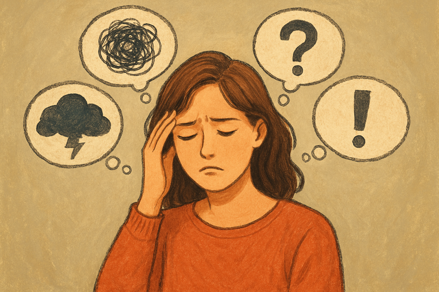 考えすぎが起きやすい理由は、いくつか重なりやすいんです