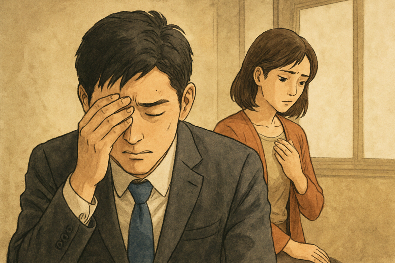 よくある場面で見る「謝った後の後悔」