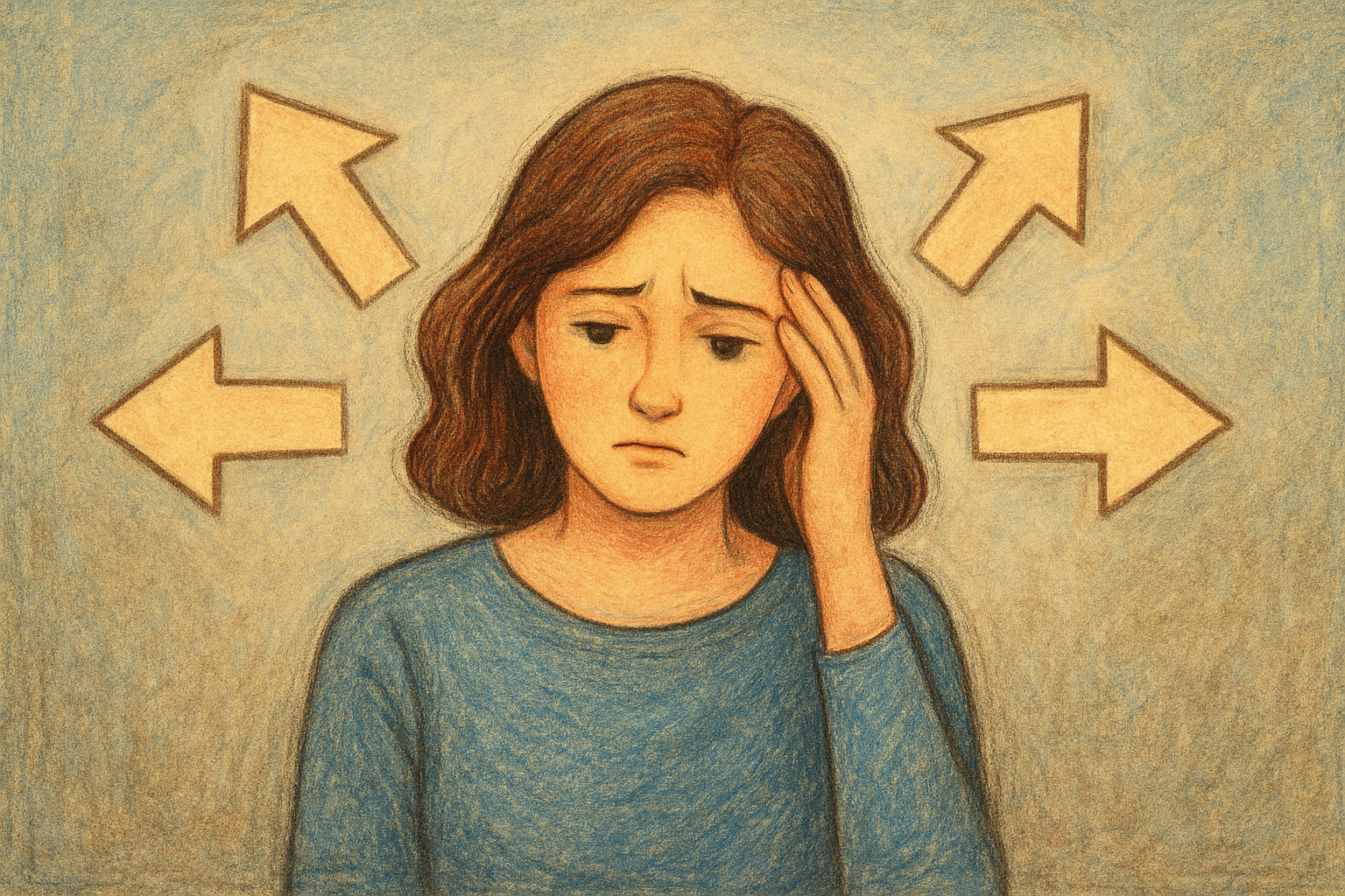 迷いが増えるとき、心の中では何が起きているの？