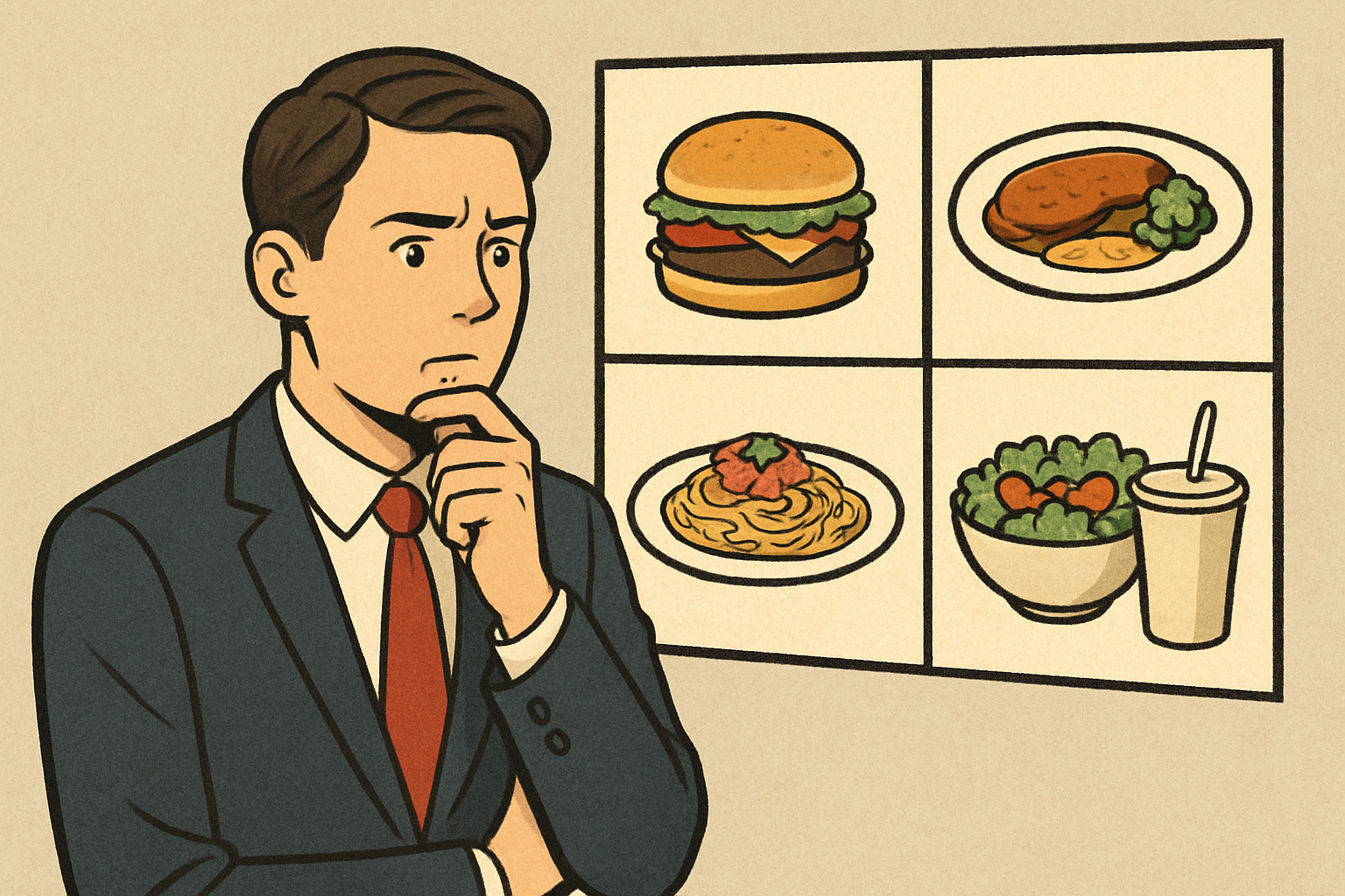 日常でよくある「選べない」場面の例