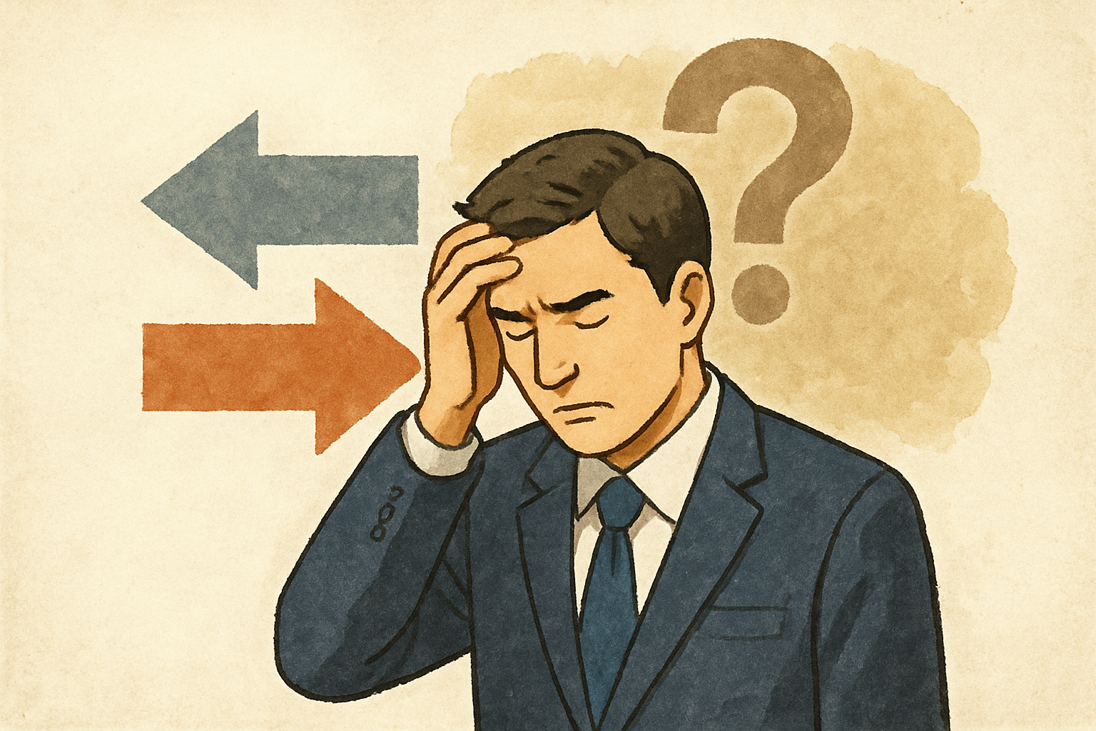 後悔が起きやすい理由はいくつか重なっています