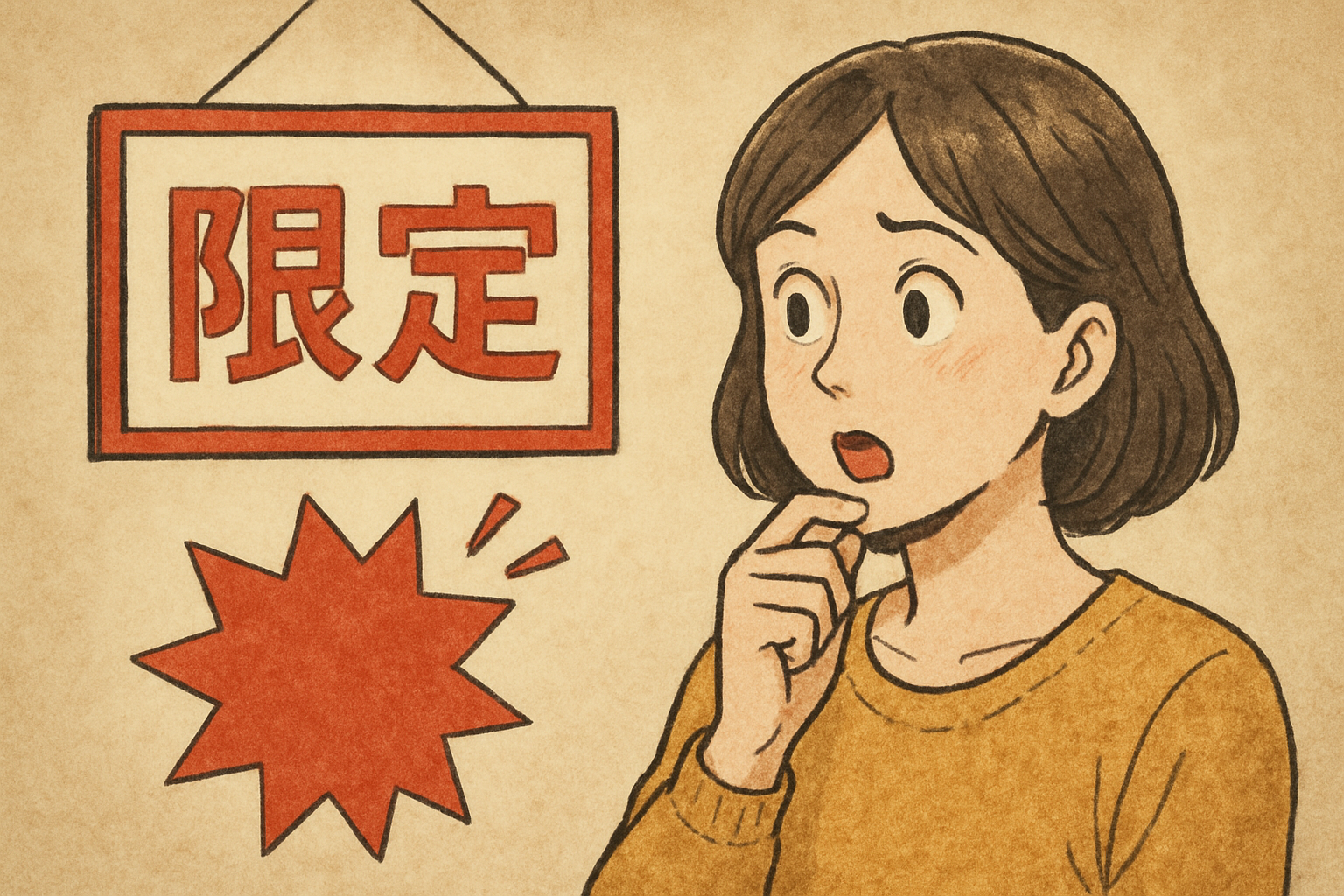 「限定」が刺さる理由は、いくつか重なっているんですね