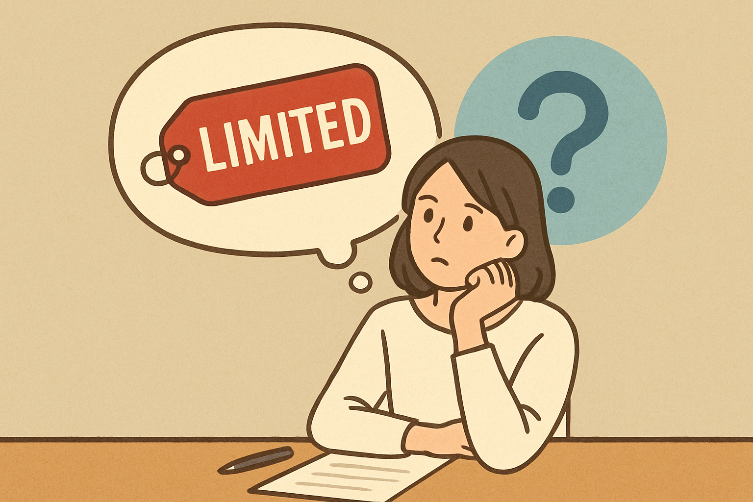 なぜ人は限定という言葉に弱いのか?をやさしく整理すると