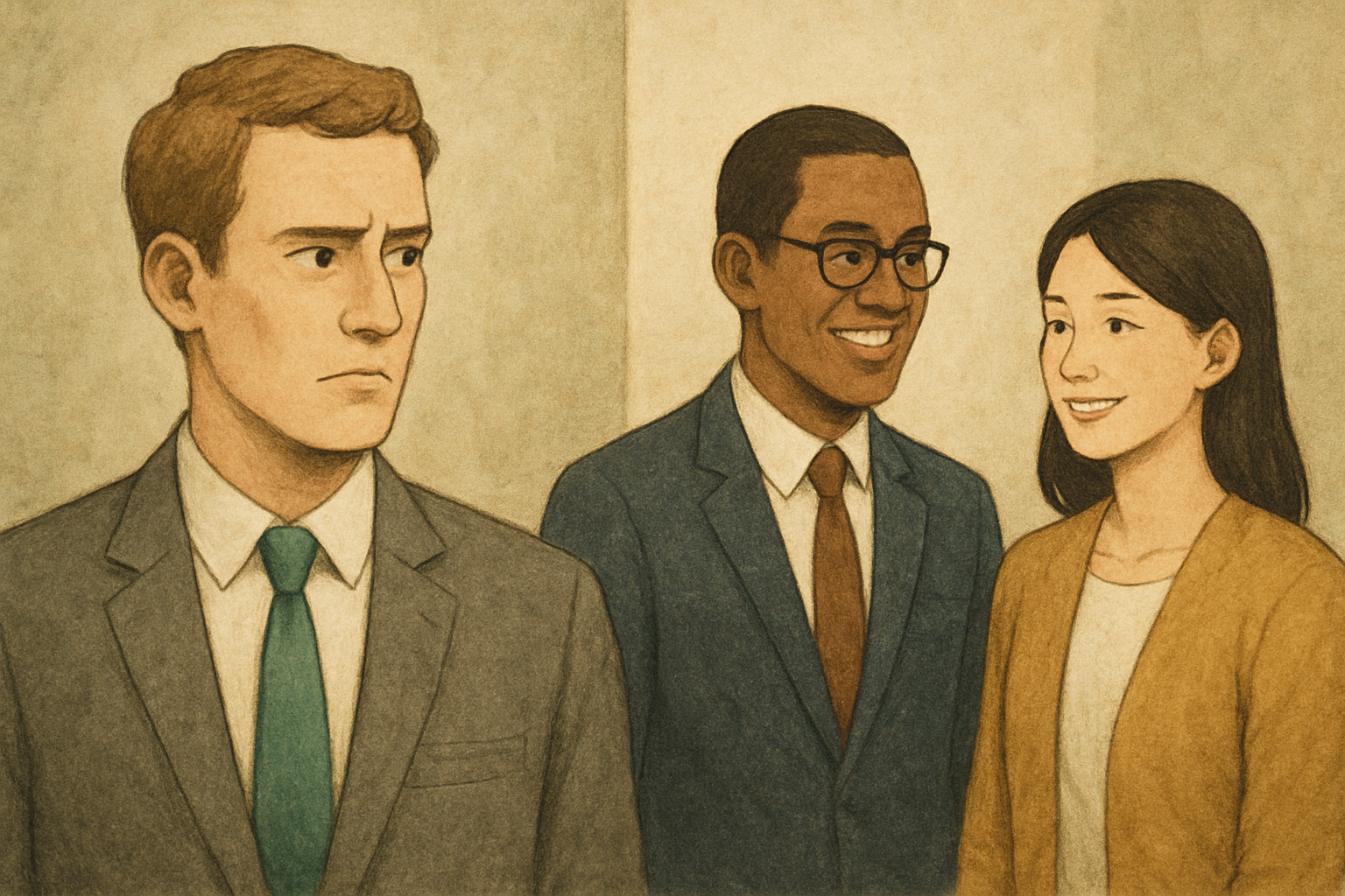 身近な場面でも、内集団バイアスはそっと顔を出します