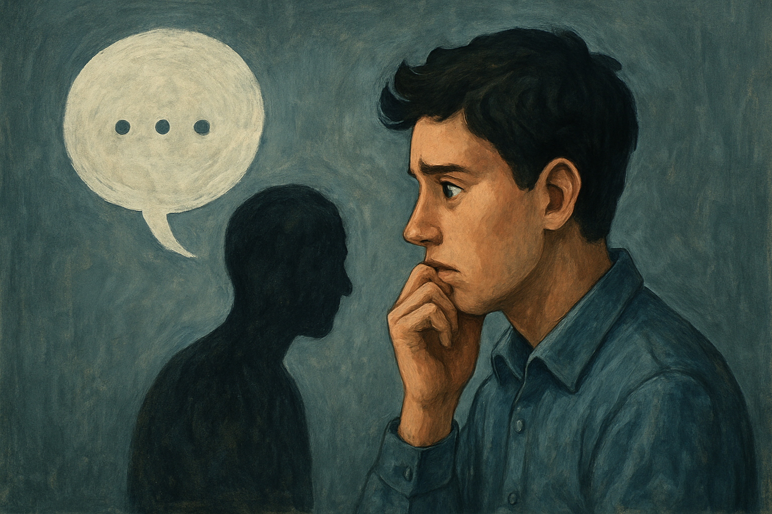 沈黙が不安になる心のしくみ