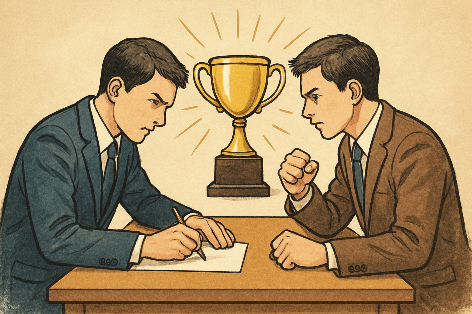 競争は「やる気」と「工夫」を引き出しやすいんですね