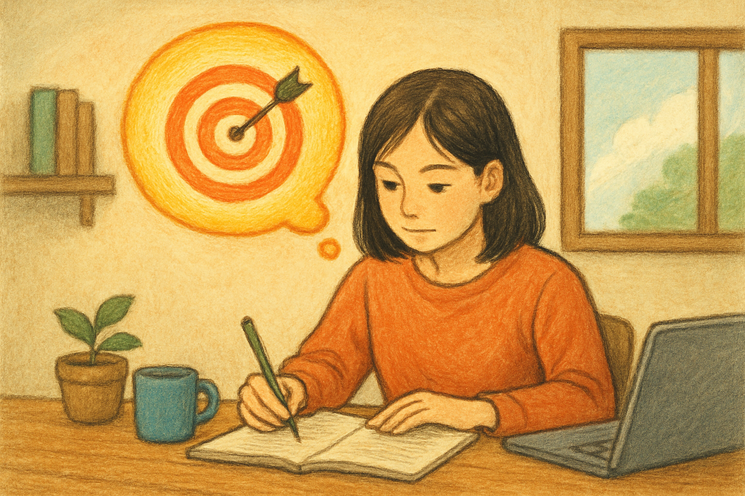 日常で「集中できる目標」に変える小さな例