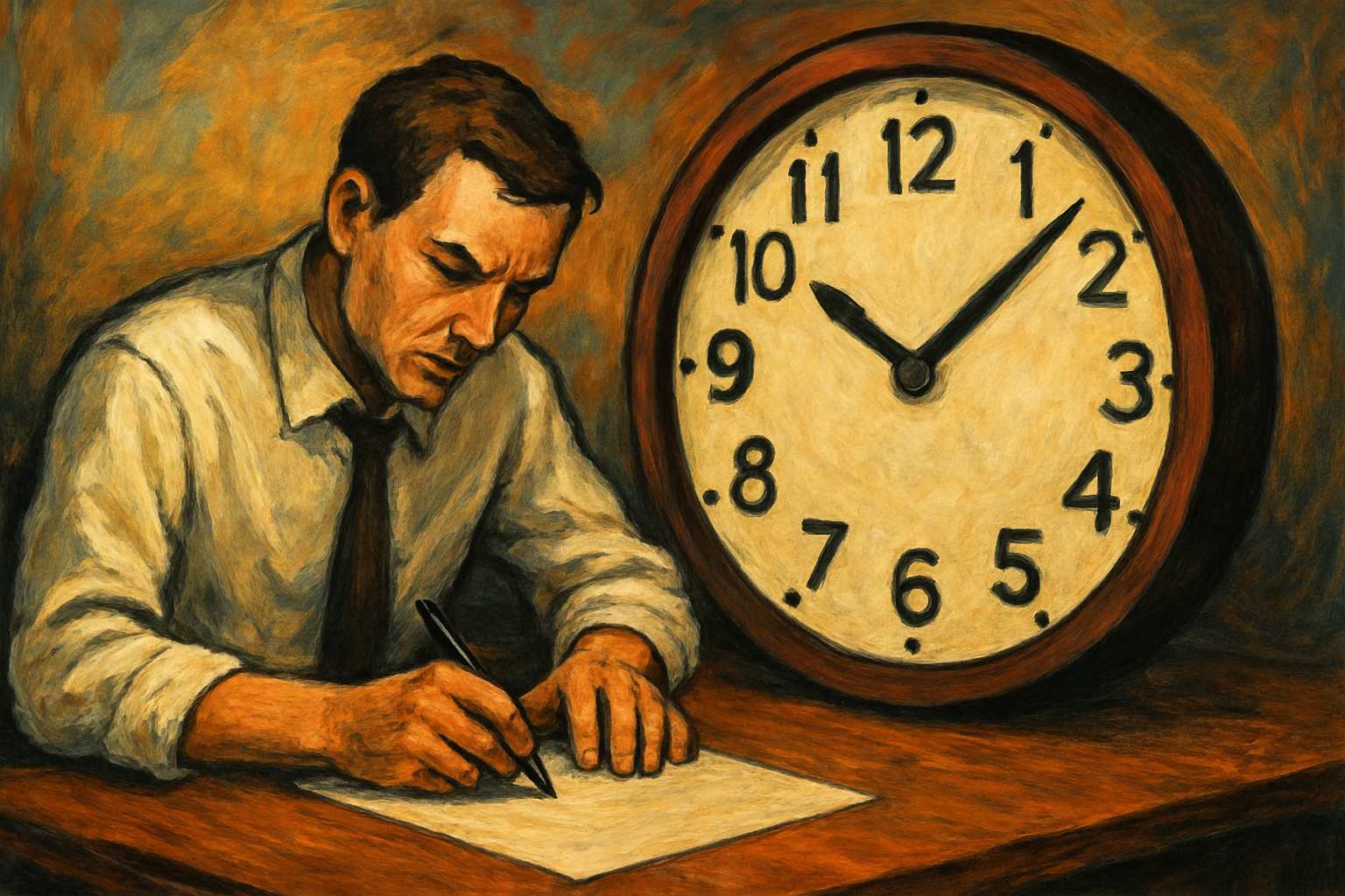 締め切りは、私たちの意志を責めるためではなく助けるもの