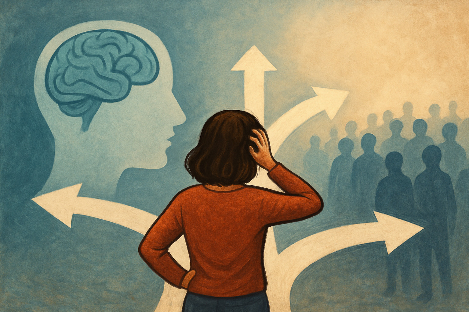 選びすぎが起きる理由は、心と社会の両方にあります