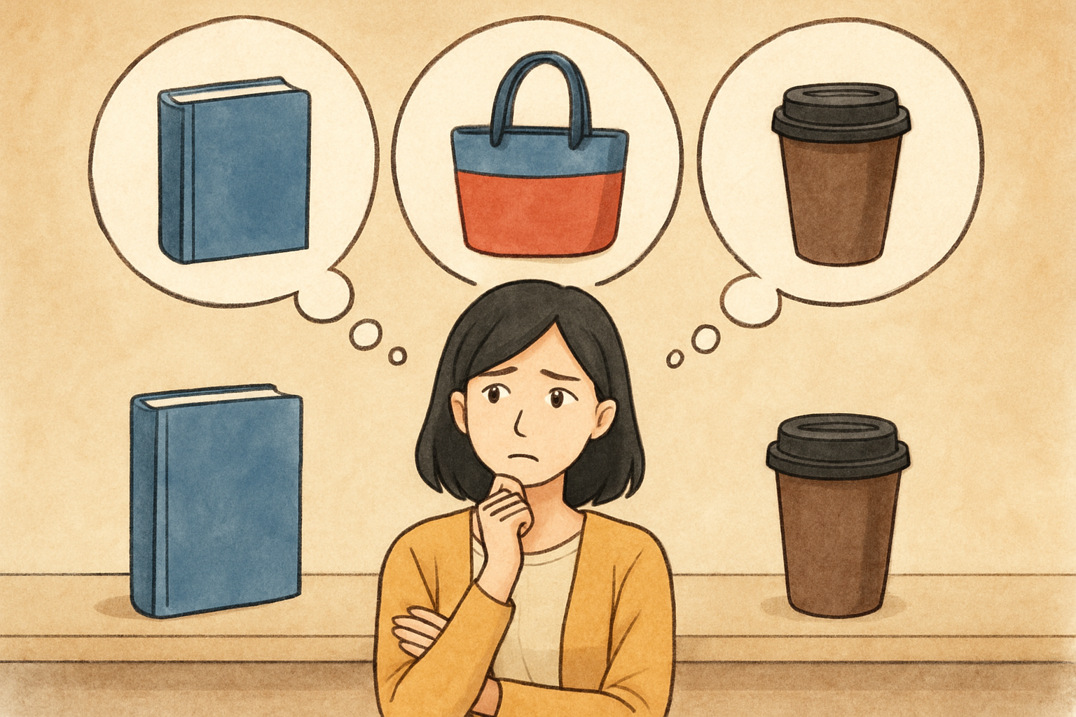 身近な場面で起きる「選びすぎ」の例