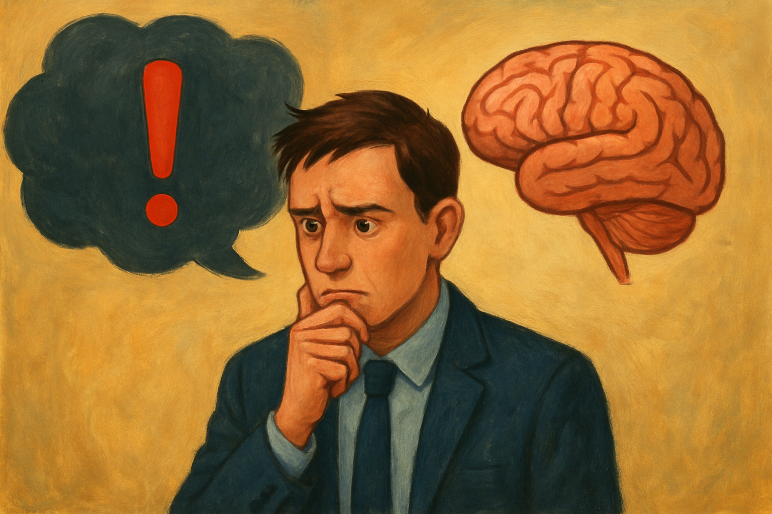 人がネガティブに敏感なのは、脳の標準装備に近いからなんですね