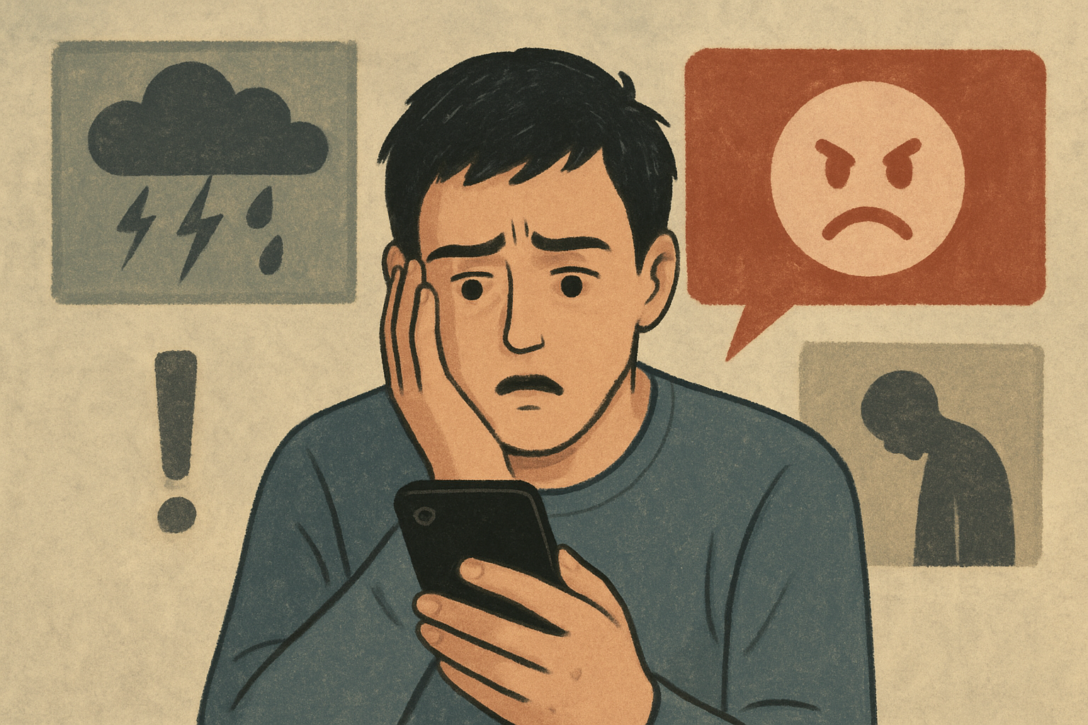 ネガティブが目立つのには、いくつかの理由が重なっているんですね