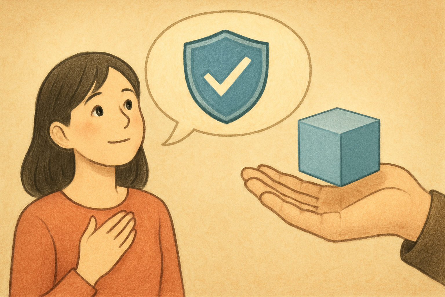 なぜ人は安心材料を求めるのか？をやさしくまとめます