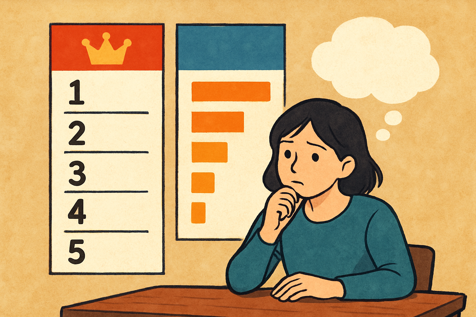 ランキングは「比べたい気持ち」と「安心したい気持ち」に合うんですね