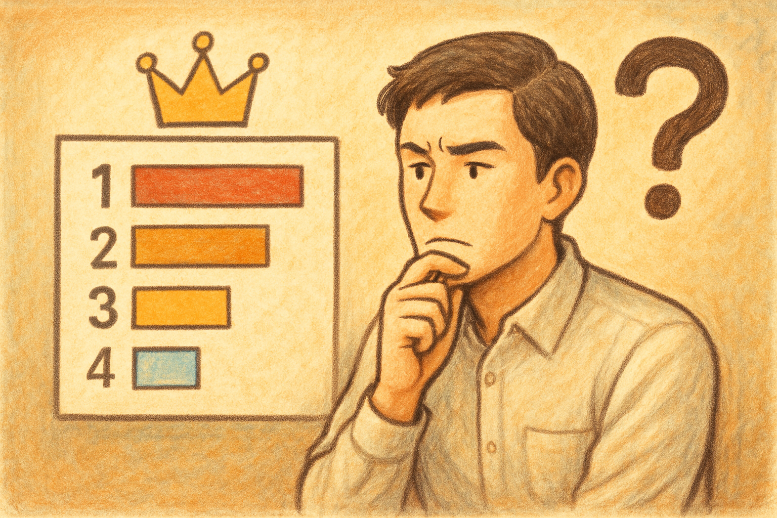 身近なランキングで見る「信じやすさ」と「落とし穴」