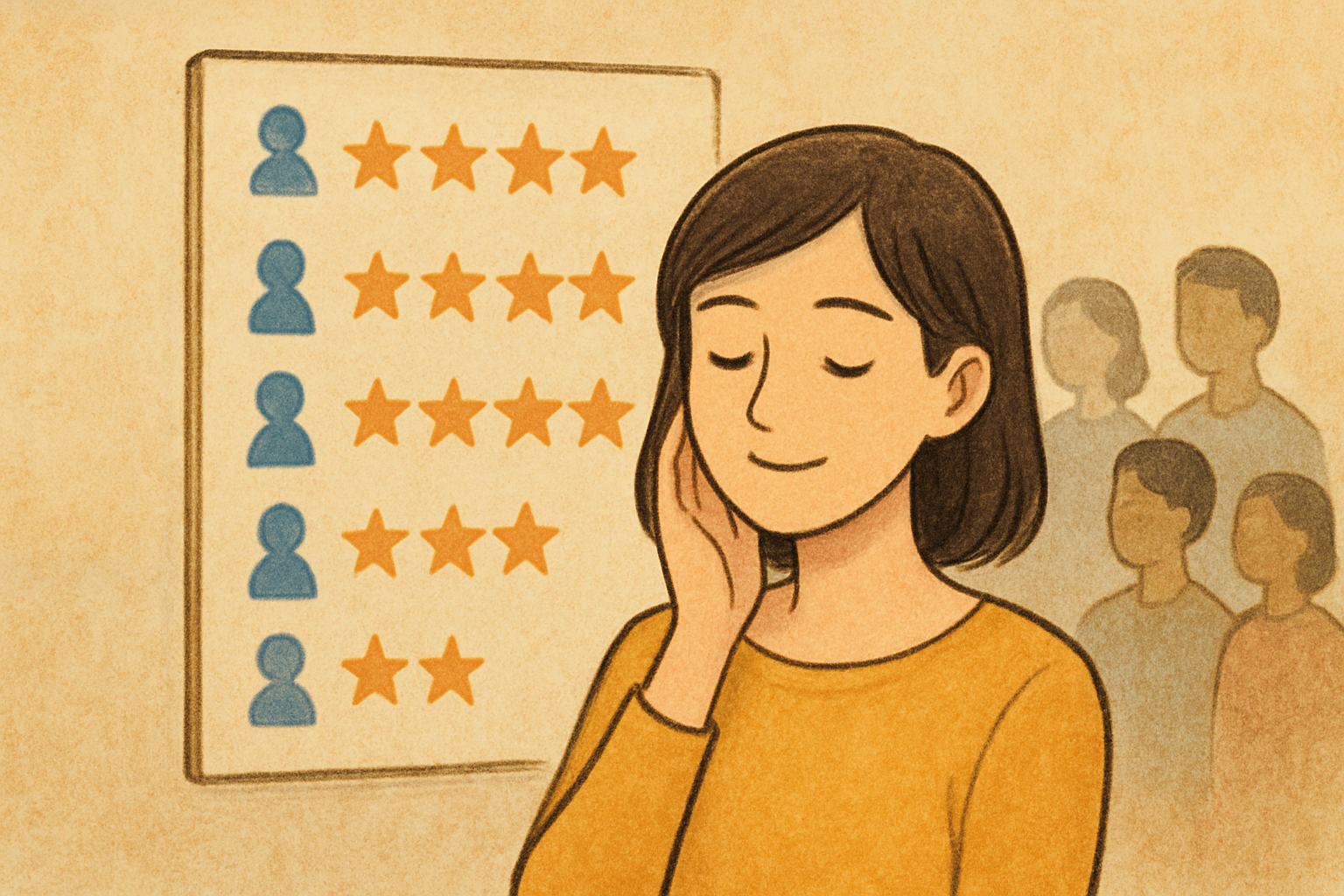 多数の評価は「みんなが選んだ」という安心材料になりやすい