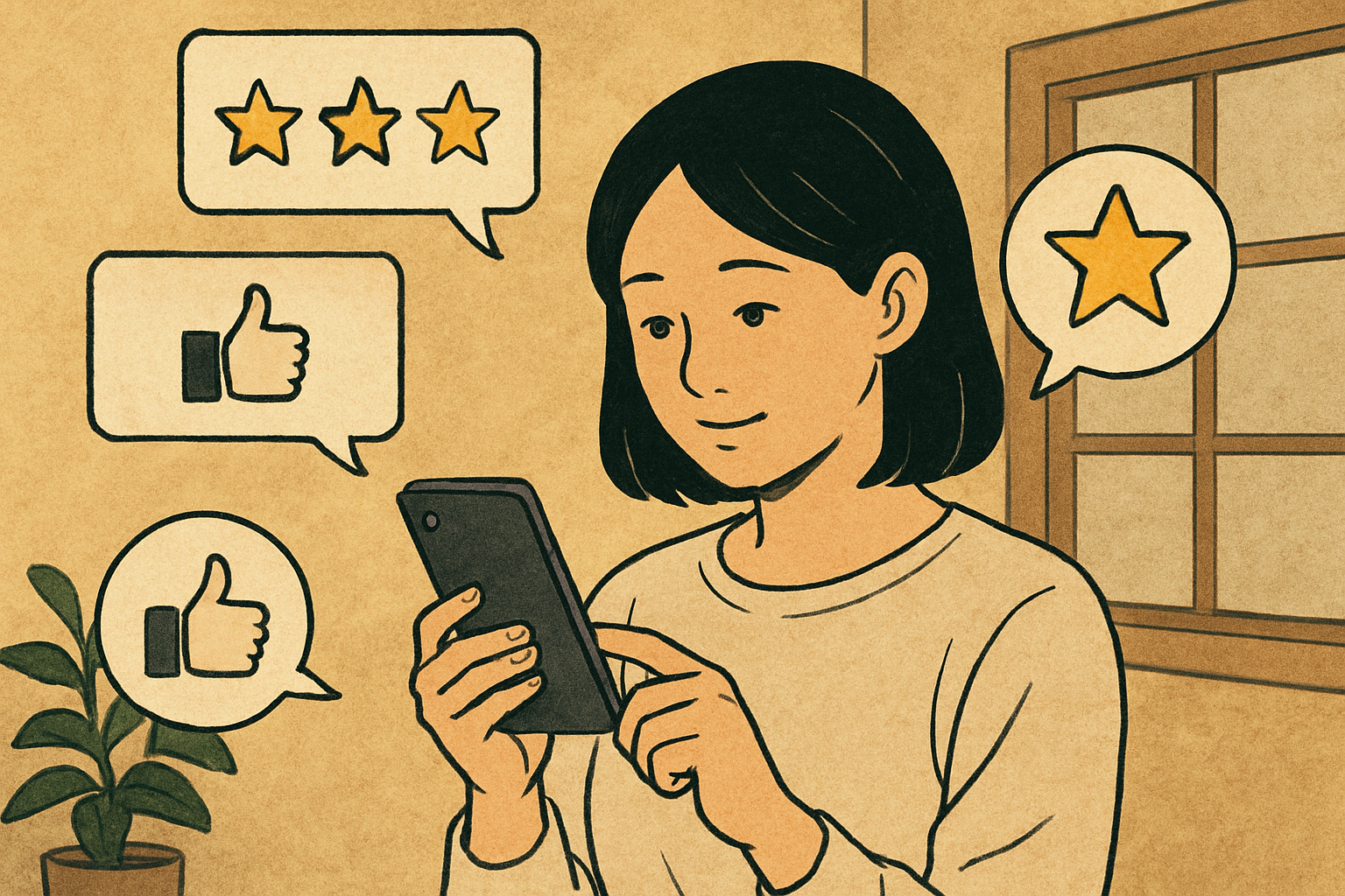 日常で「多数の評価に安心する」場面