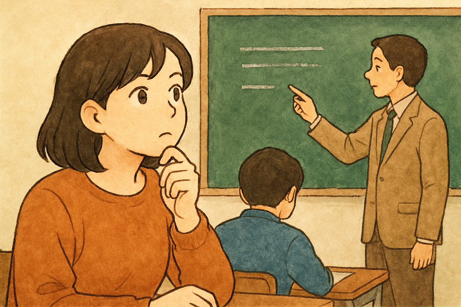 日常でよくある「最後が残る」場面