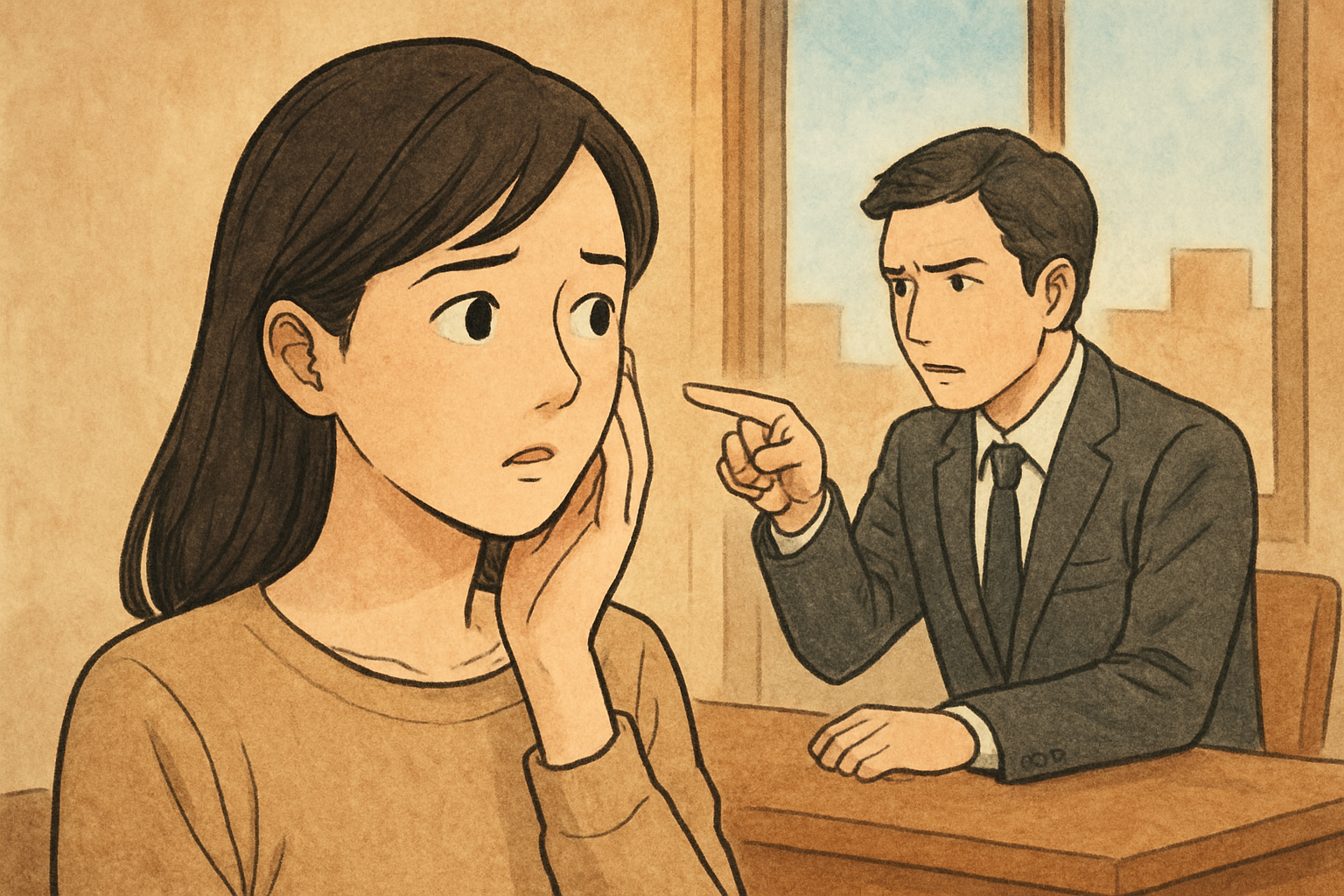 日常でよくある「引きずられ」シーン