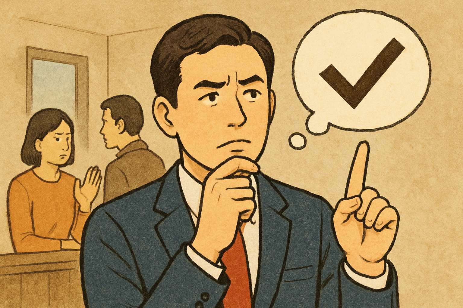 日常で起きやすい「自分は正しい」モードの例