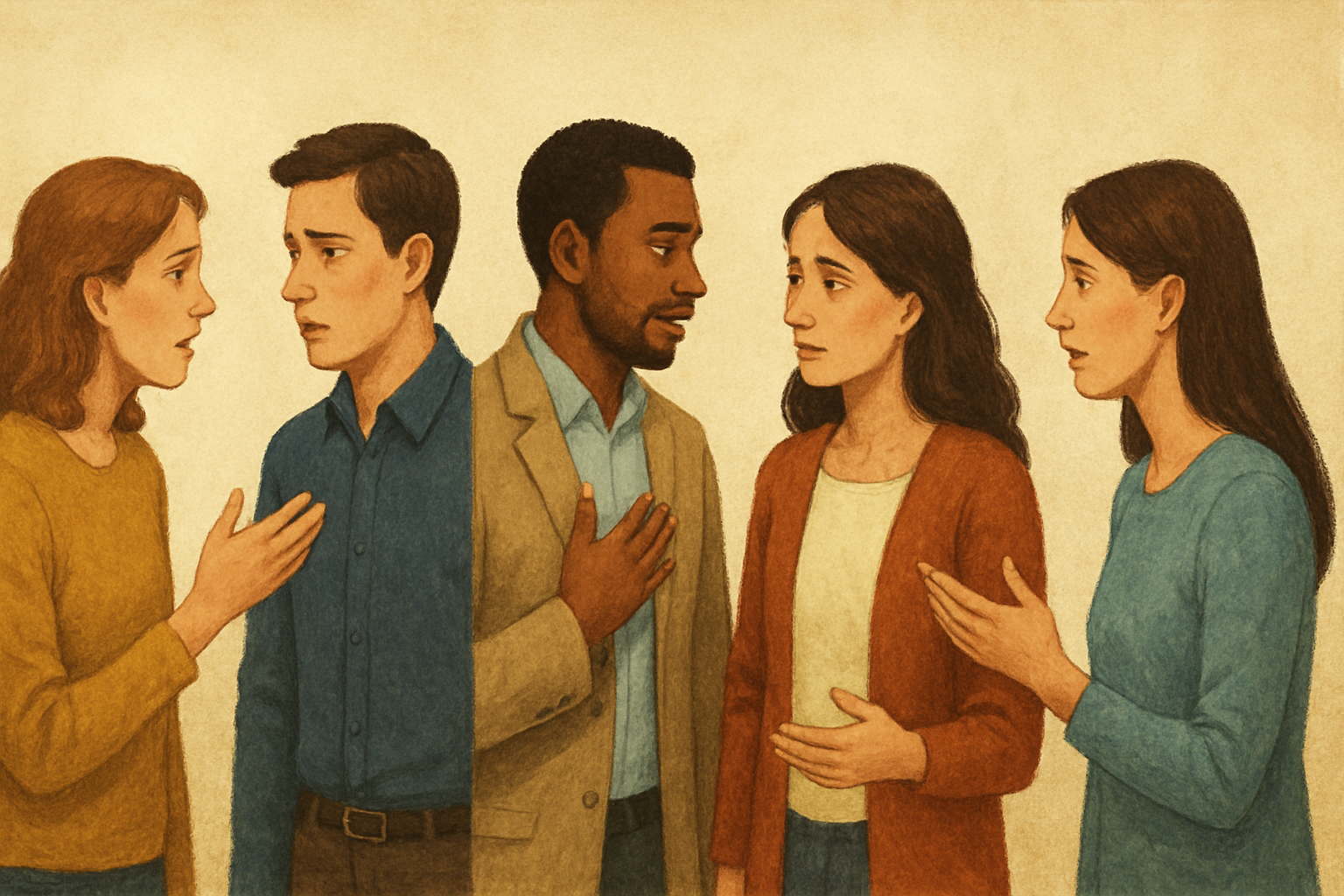 共感で意見が動いた場面のイメージ(3つ)