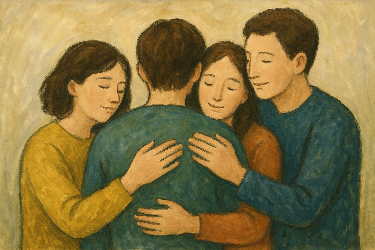 人は「つながり」があると、心と体が落ち着きやすいんですね