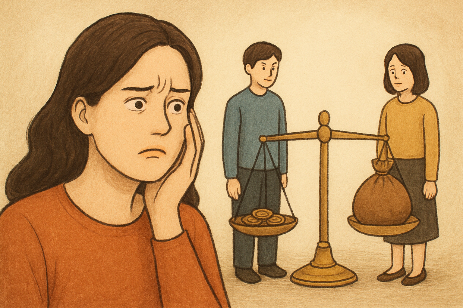 不公平がつらいのは、心が「比較」と「バランス」に反応するから