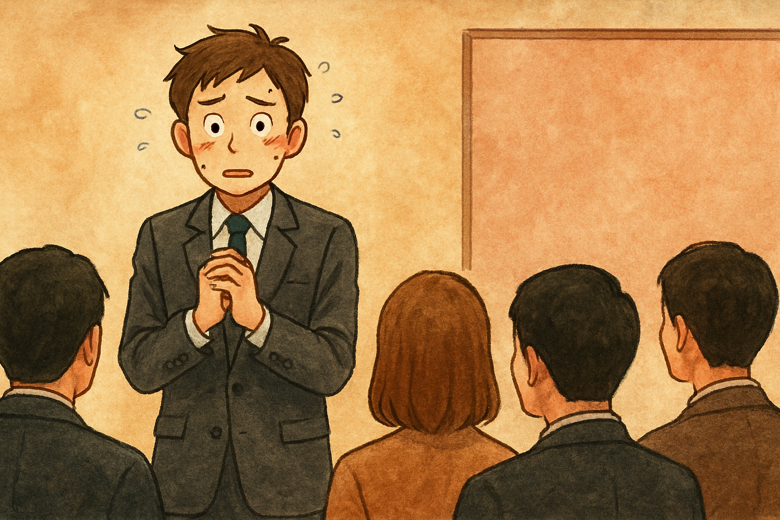 こんな場面で緊張が強くなりやすいんですね