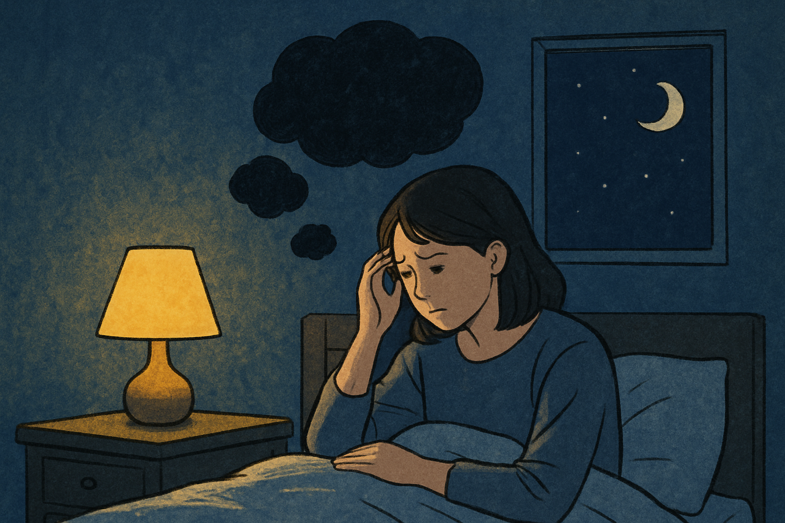 こんなときに「夜の考えすぎ」は起こりやすいんですね