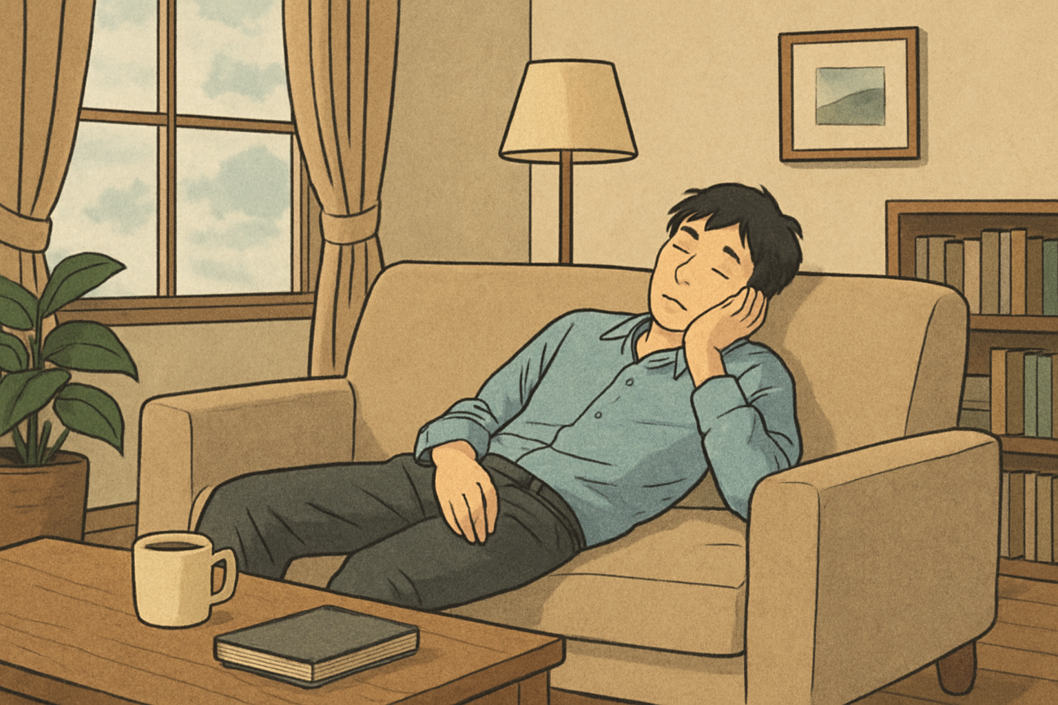 よくある3つ以上のパターンで見る「休日に何もしない」