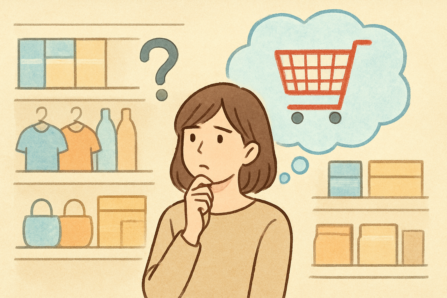 なぜ人は買い物で迷うのか？をやさしく整理すると