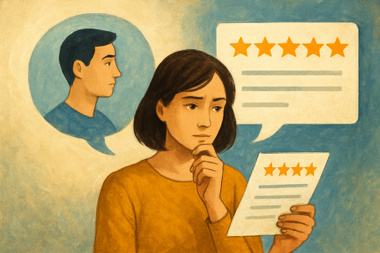 人がレビューを信じやすいのは「利害のない声」に見えるからなんですね