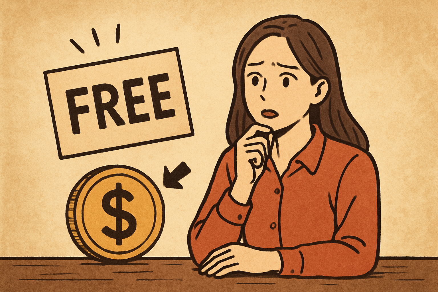 無料に振り回されにくくする小さなコツ