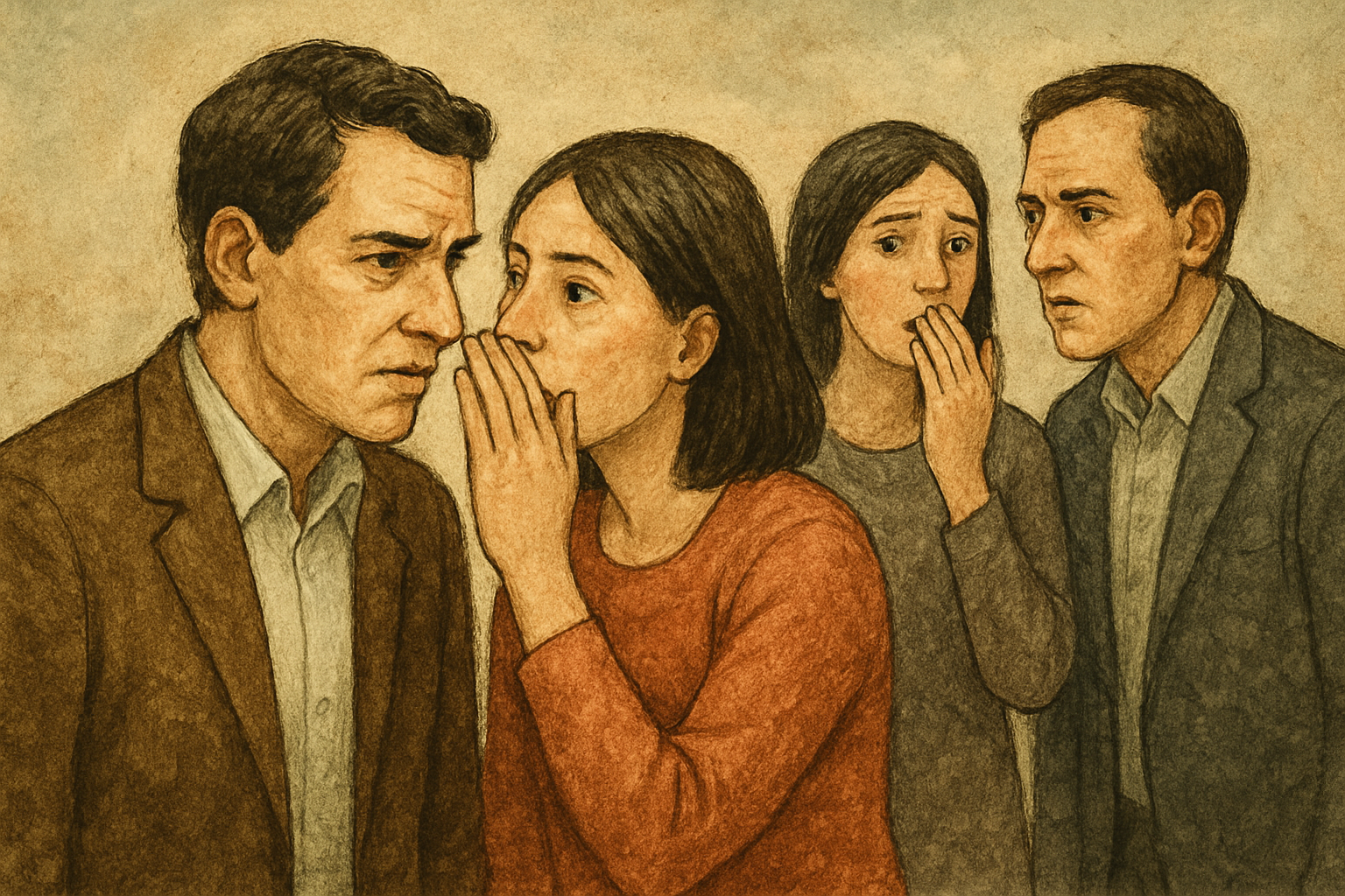 悪い噂が大きくなるのは、聞き手の反応が積み重なるからなんですね